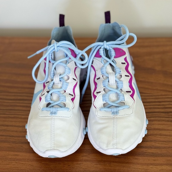 Nike React Element 55 Sneakers in Psychic Blue - Picture 5 of 13